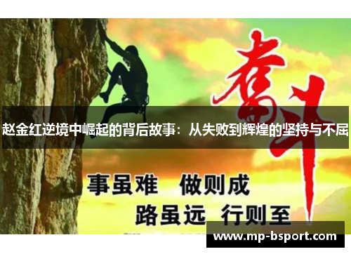 赵金红逆境中崛起的背后故事：从失败到辉煌的坚持与不屈